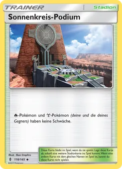 Sonnenkreis-Podium, Stunde der Wächter No. 118 Normal