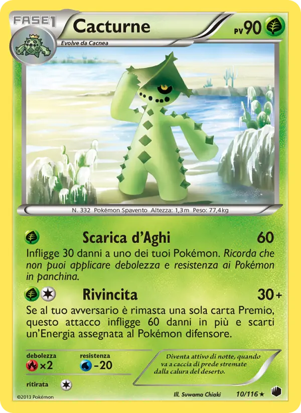 Cacturne, Glaciazione Plasma No. 10