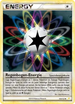 Regenbogen-Energie, HeartGold SoulSilver Nº 104 Normal