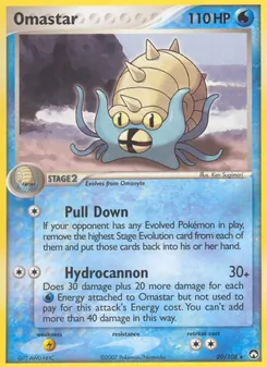 Omastar, Power Keepers No. 20 Normal