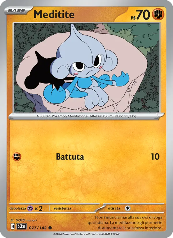 Meditite, Corona Astrale No. 077