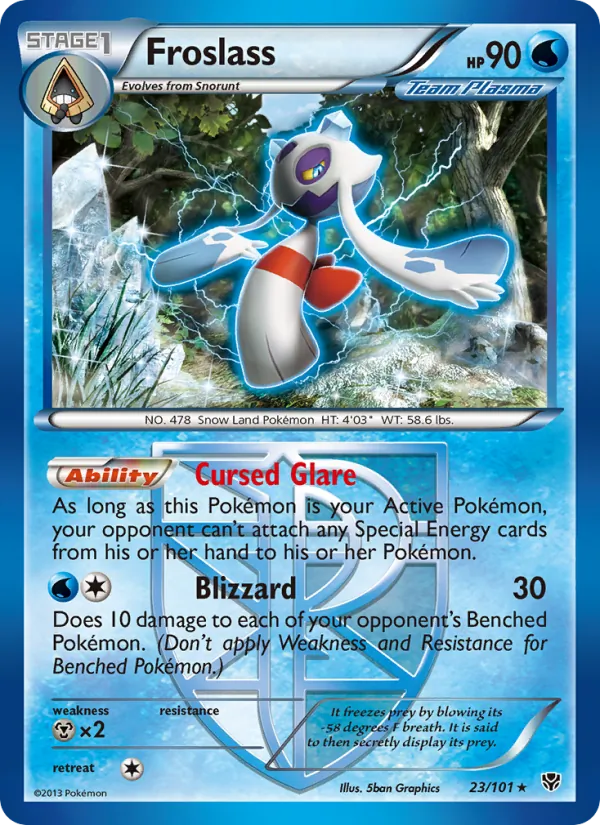 Froslass, Plasma Blast No. 23