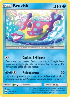 Bruxish, Sole e Luna No. 48 Normal