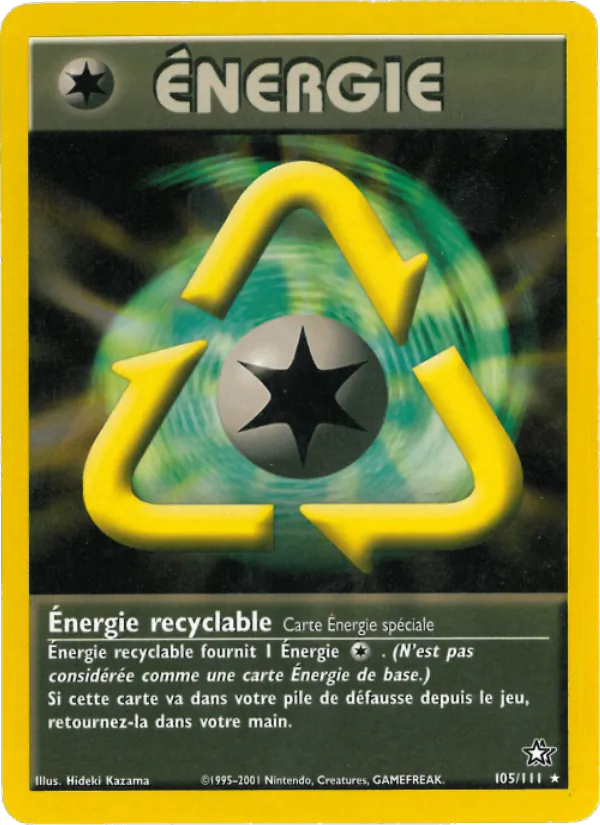 Énergie recyclable, Neo Genesis Nº 105