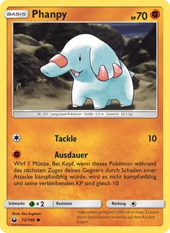 Phanpy, Sturm Am Firmament No. 72 Normal