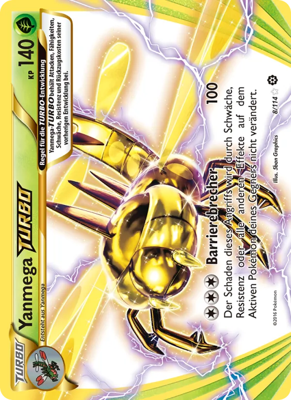 Yanmega-TURBO, Dampfkessel Nº 8