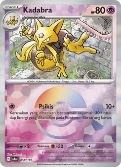 Kadabra, Festival Terastal ex No. 058 Normal
