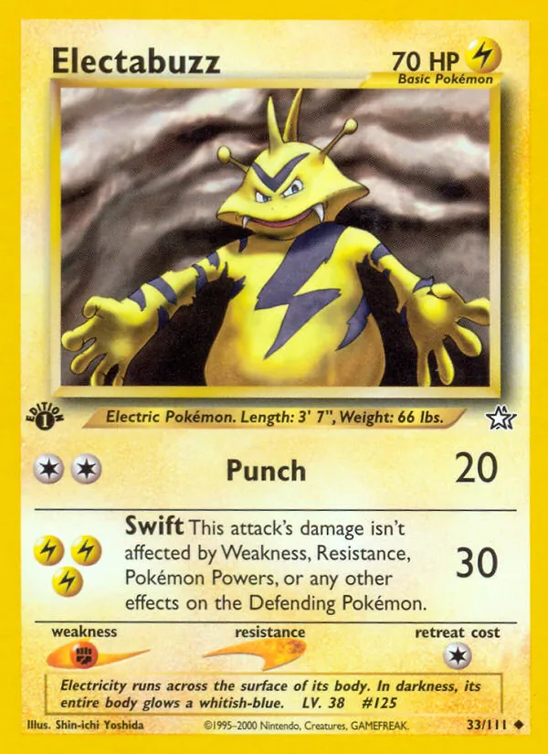 Electabuzz, Neo Genesis Nº 33