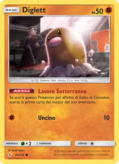 Diglett, Legami Inossidabili Nº 85 Normal