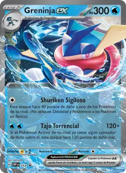 Greninja ex, SVP Black Star Promos Nº 054 Holo