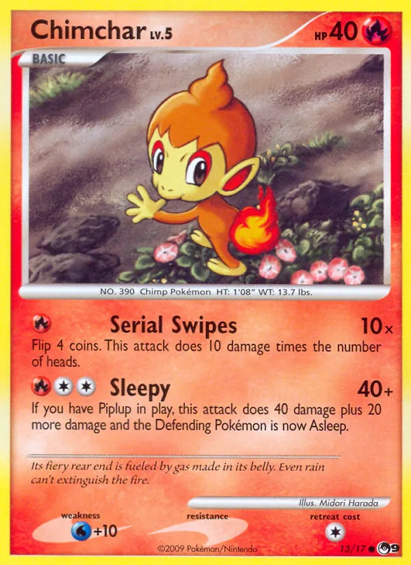 Chimchar, POP Series 9 No. 13