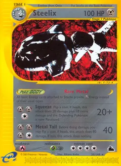 Steelix, Skyridge Nº 31 Normal