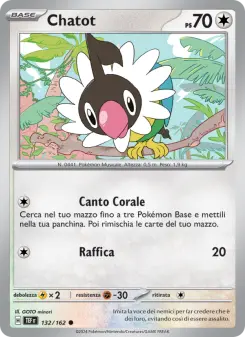 Chatot, Cronoforze Nº 132 Normal
