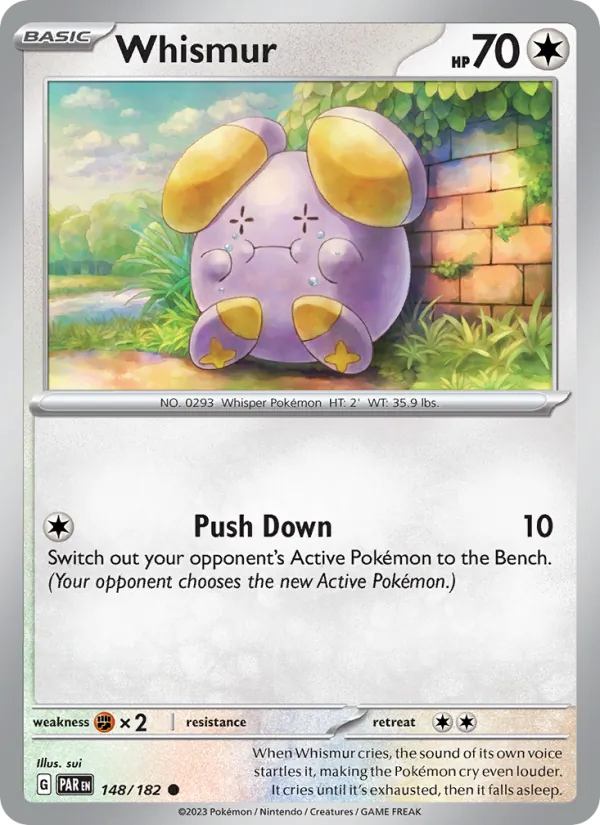 Whismur, Paradox Rift Nº 148