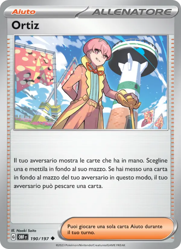 Ortiz, Ossidiana Infuocata Nº 190