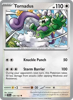Tornadus, Stellar Crown No. 120 Normal