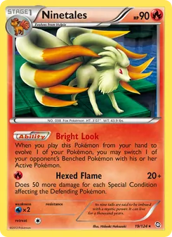 Ninetales, Dragons Exalted No. 19 Normal