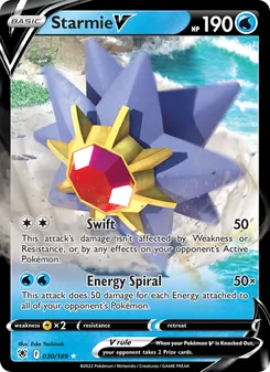 Starmie V, Astral Radiance Nº 030 Holo