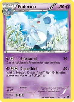Nidorina, Plasma-Frost Nº 41 Normal