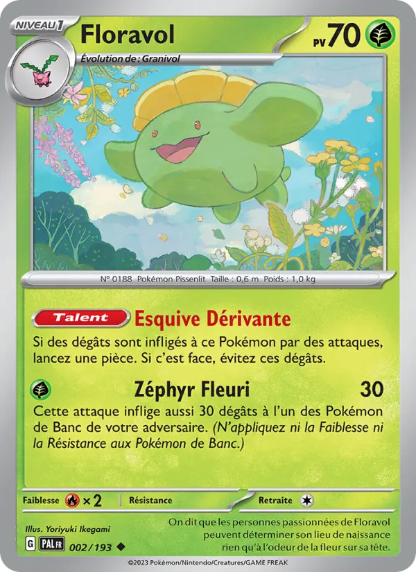 Floravol, Évolutions à Paldea No. 002