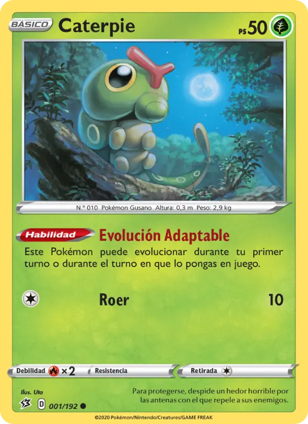 Caterpie, Choque Rebelde Nº 1