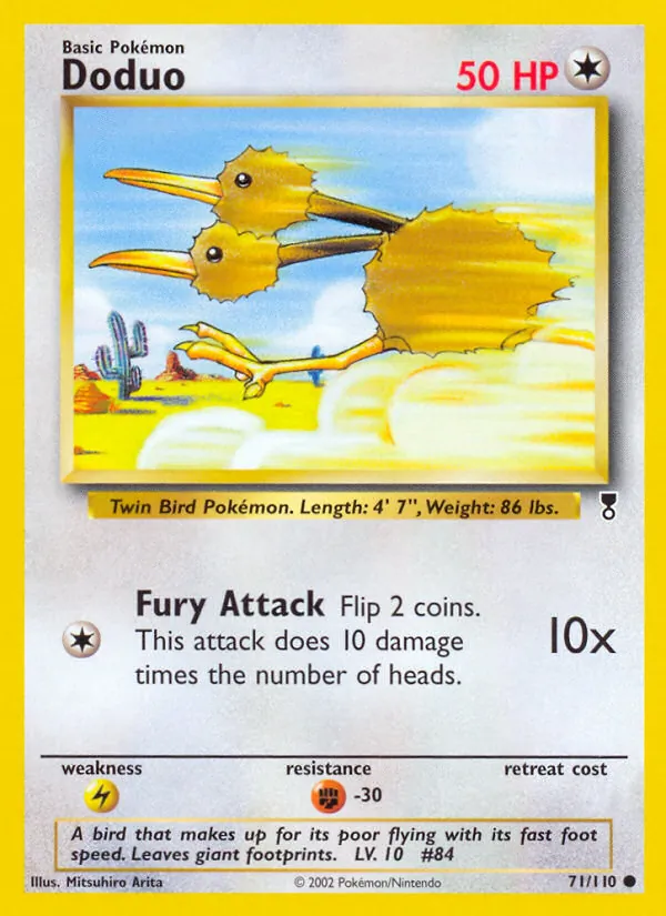 Doduo, Legendary Collection No. 71