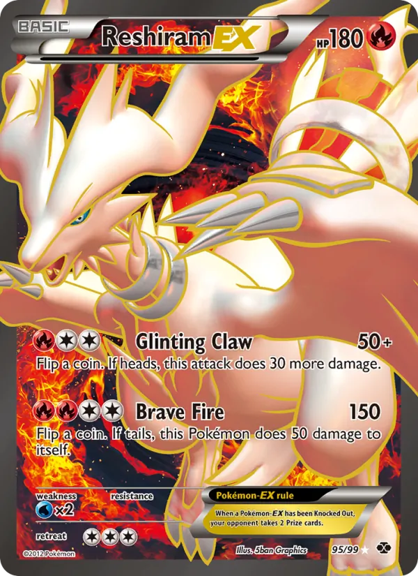 Reshiram-EX, Next Destinies No. 95
