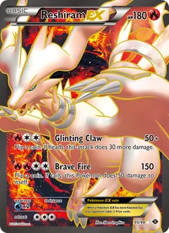Reshiram-EX, Next Destinies Nº 95 Normal
