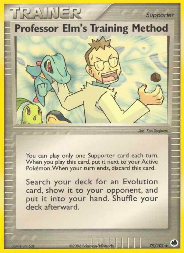 Professor Elm's Training Method, Dragon Frontiers No. 79