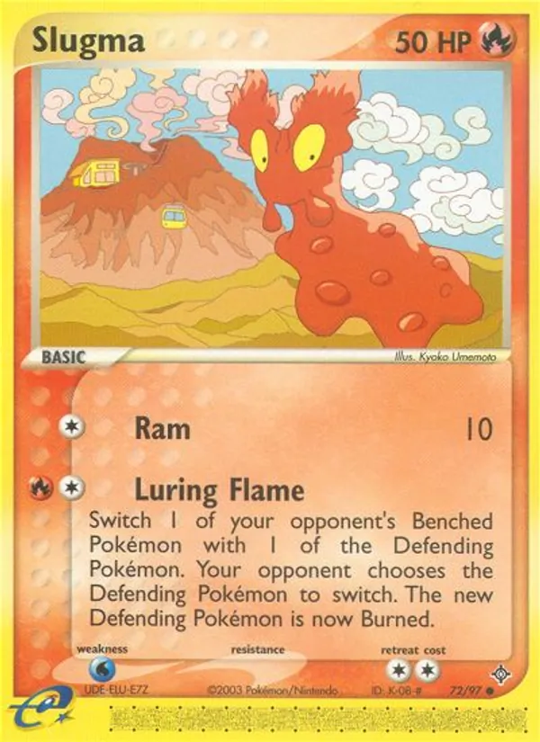 Slugma, Dragon No. 72