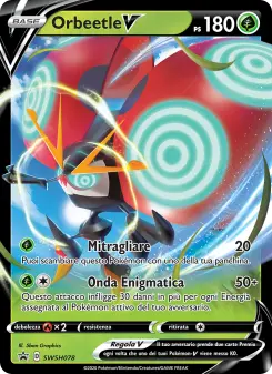Orbeetle V, SPSC Promo Nº SWSH078 Holo