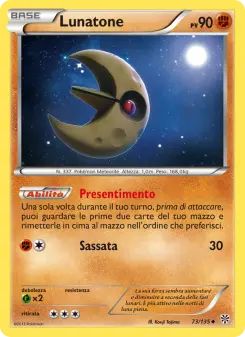 Lunatone, Uragano Plasma Nº 73 Normal
