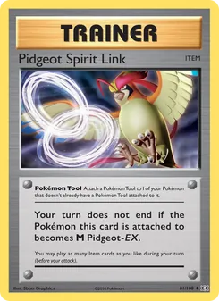 Pidgeot Spirit Link, Evolutions No. 81 Normal