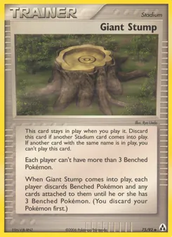Giant Stump, Legend Maker No. 75 Normal