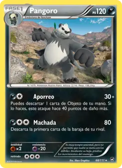 Pangoro, Puños Furiosos No. 68 Normal
