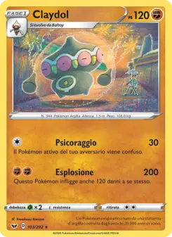 Claydol, Spada e Scudo No. 103 Normal