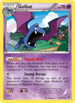 Golbat, Phantom Forces Nº 32 Normal