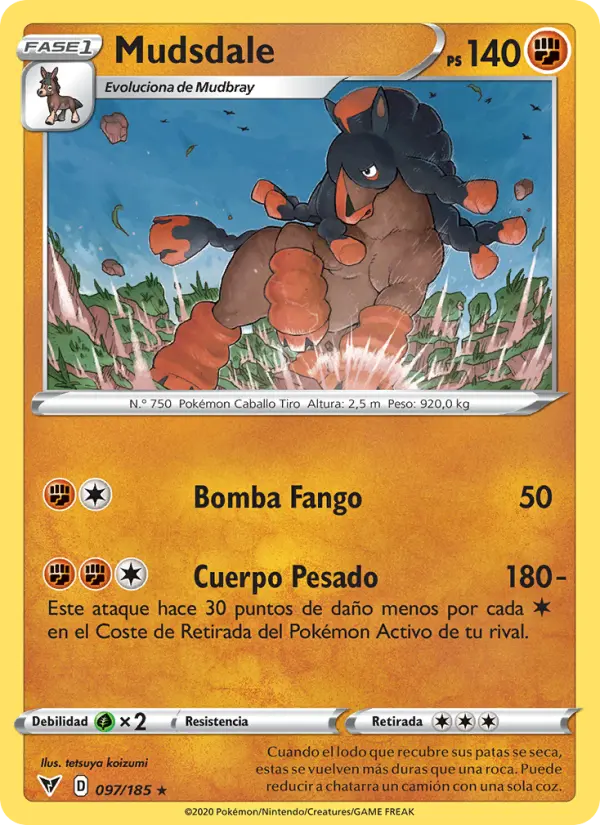 Mudsdale, Voltaje Vívido Nº 97