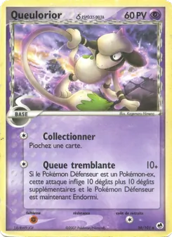 Queulorior δ, EX Île des Dragons Nº 39 Normal
