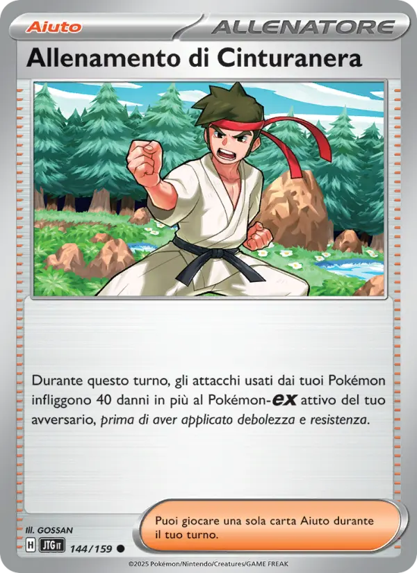 Allenamento di Cinturanera, Avventure Insieme No. 144