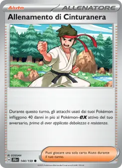 Allenamento di Cinturanera, Avventure Insieme No. 144 Normal