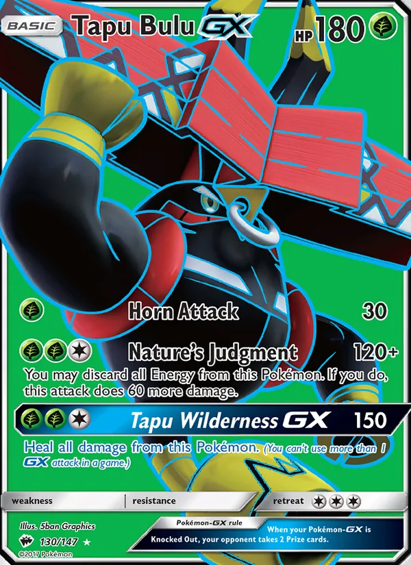 Tapu Bulu GX, Burning Shadows Nº 130