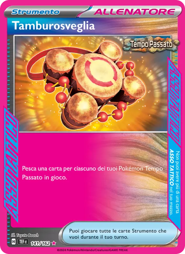 Tamburosveglia, Cronoforze No. 141
