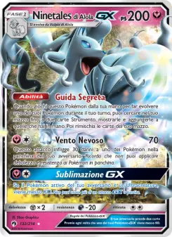 Ninetales di Alola GX, Tuoni Perduti No. 132 Normal