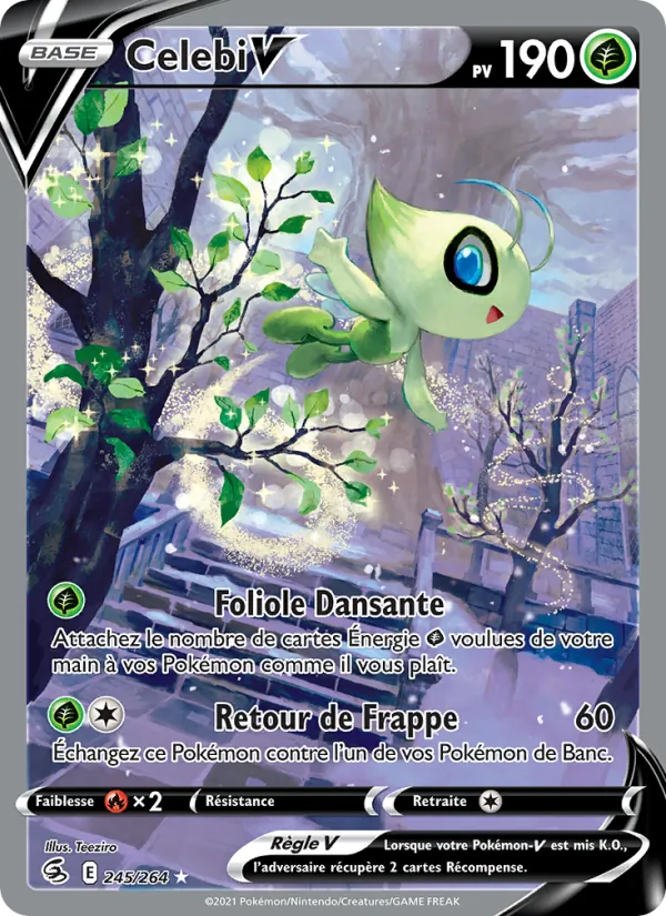 Celebi V, Poing de Fusion No. 245