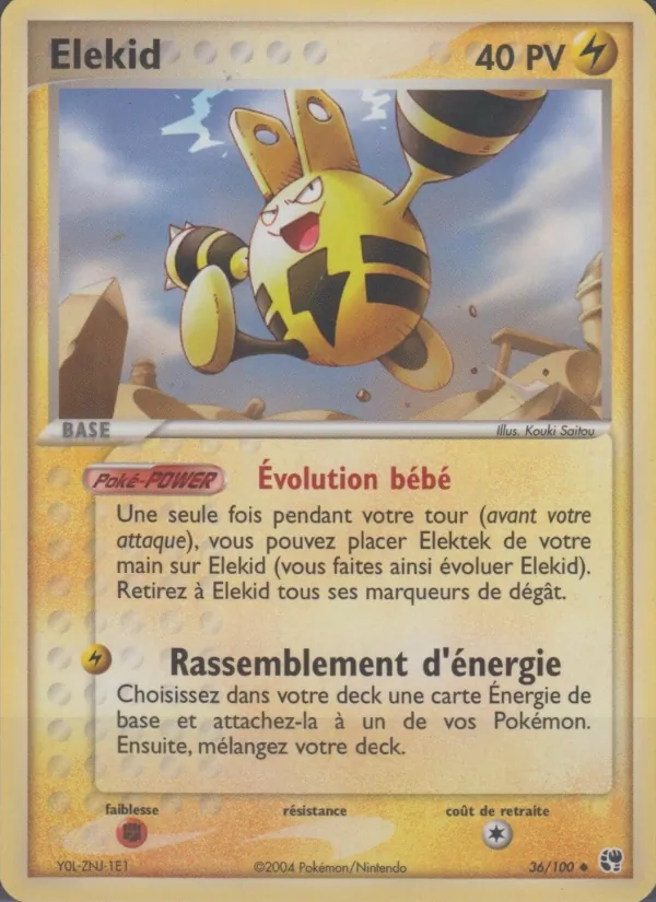 Elekid, EX Tempête de sable No. 36