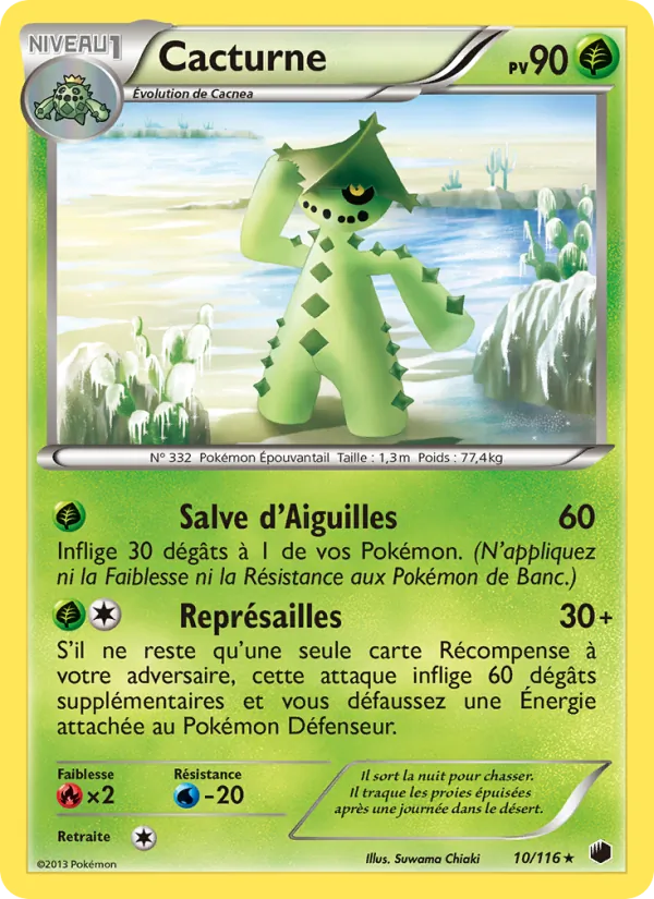 Cacturne, Glaciation Plasma Nº 10
