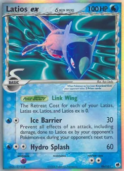 Latios ex δ, Dragon Frontiers Nº 96 Holo