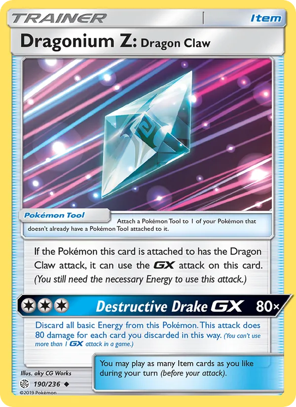 Dragonium Z: Dragon Claw, Cosmic Eclipse No. 190