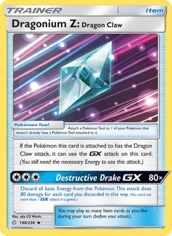 Dragonium Z: Dragon Claw, Cosmic Eclipse No. 190 Normal